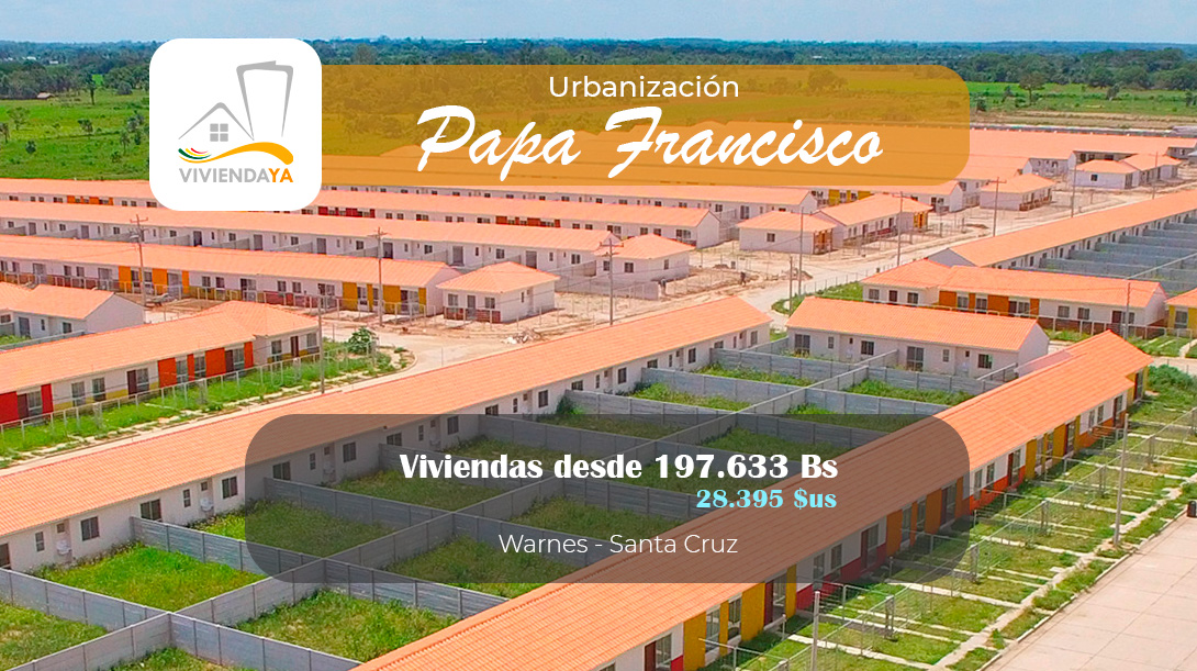 Ubanización Papa Francisco